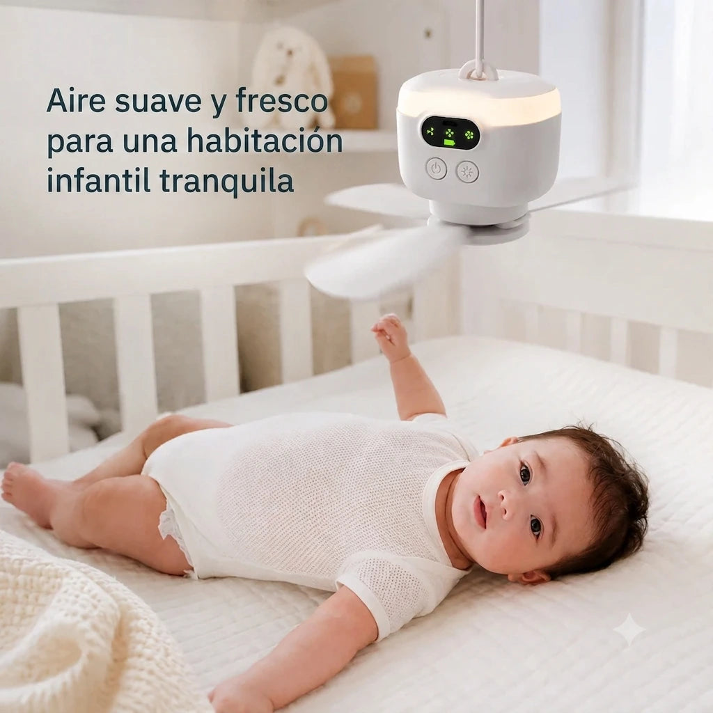 BrisaNocturna™ | Por fin podrás dormir fresco, sin importar el calor que haga.