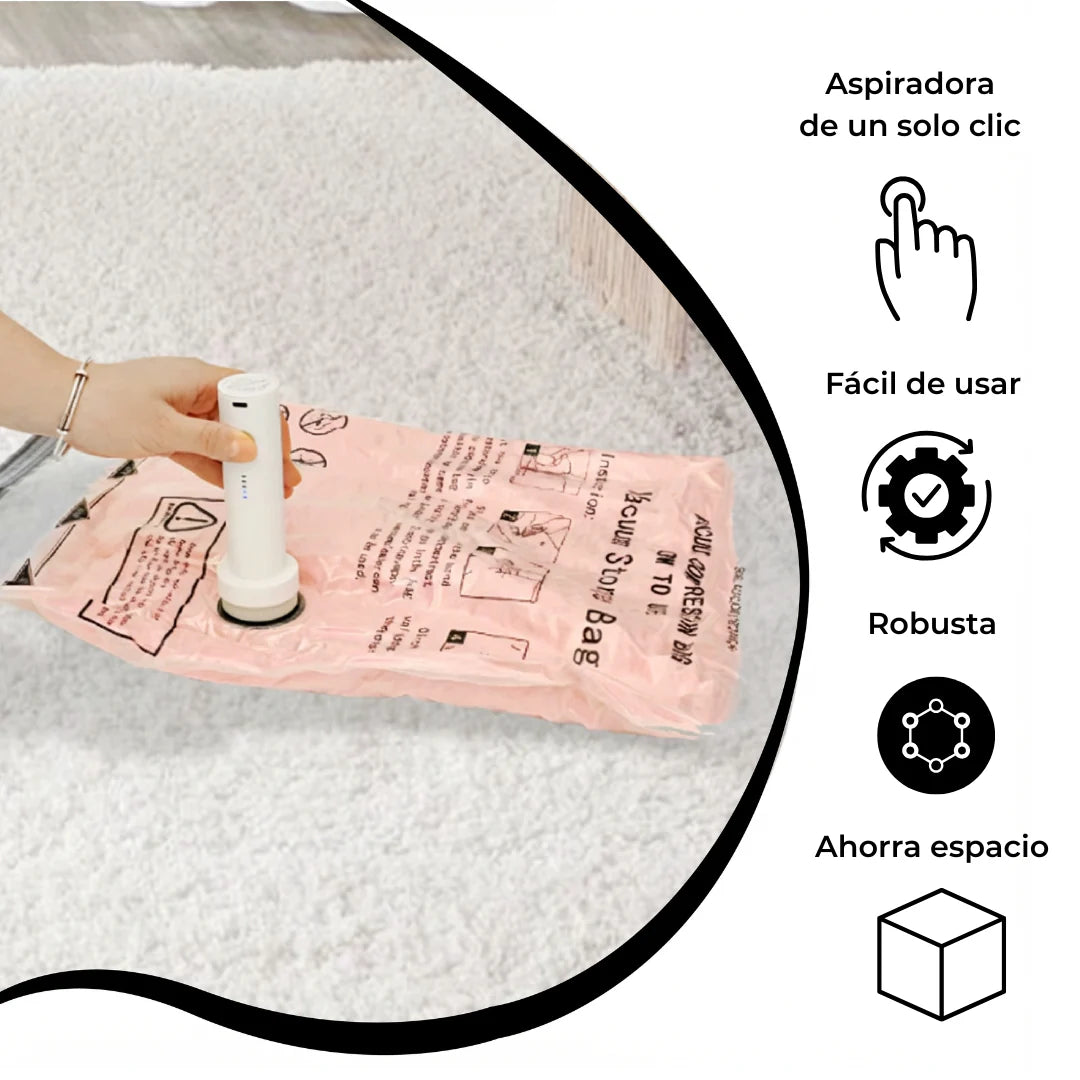 Compresor de ropa eléctrico