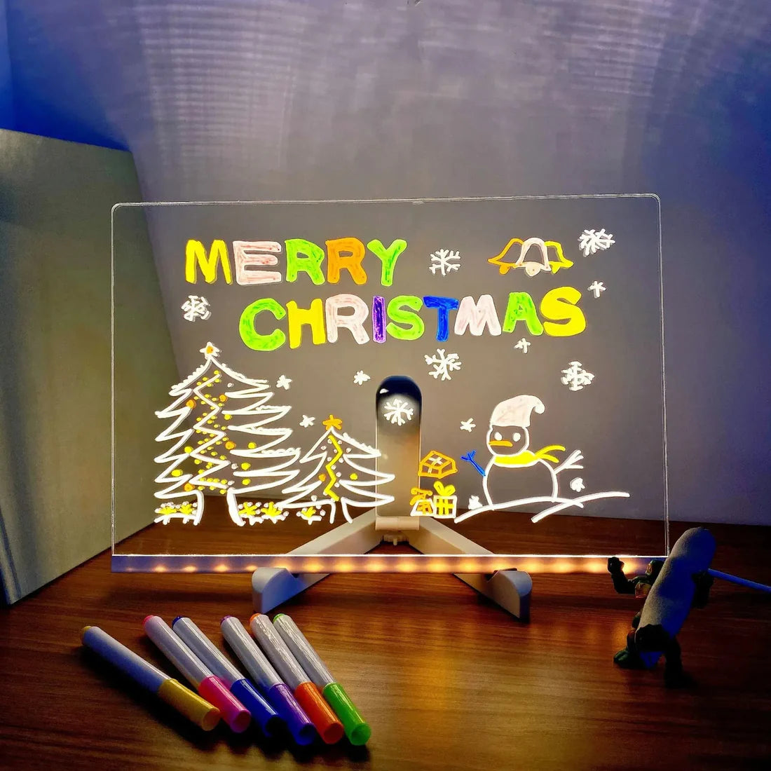 Tablero LED de Dibujo, Estimula la Creatividad y Reduce el Uso del Telefono