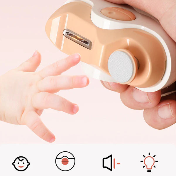 NailPro - Cortauñas Eléctrico, Pulidor y Automático 2 en 1
