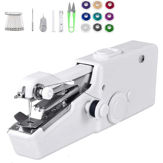 Máquina de coser portátil y pequeña
