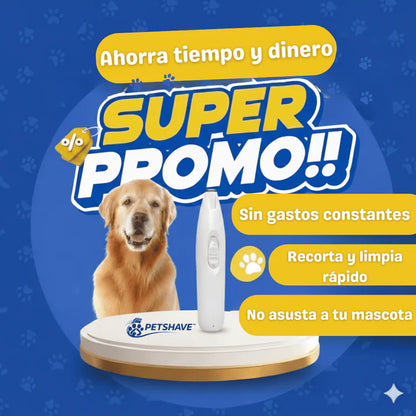 PETSHAVE™ Maquina Recorta Pelos para Mascotas