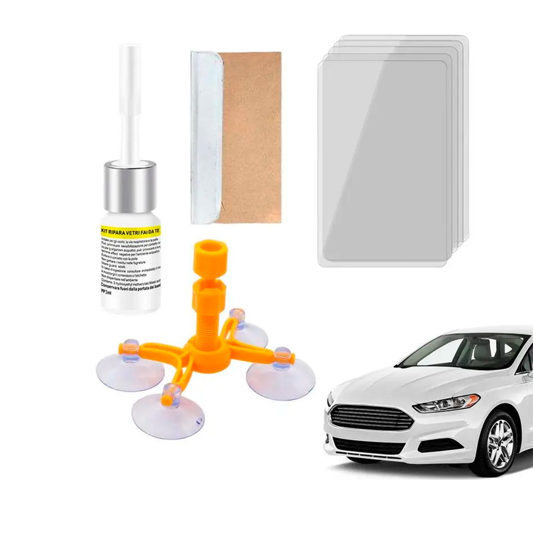 Kit de reparación de grietas en vidrio