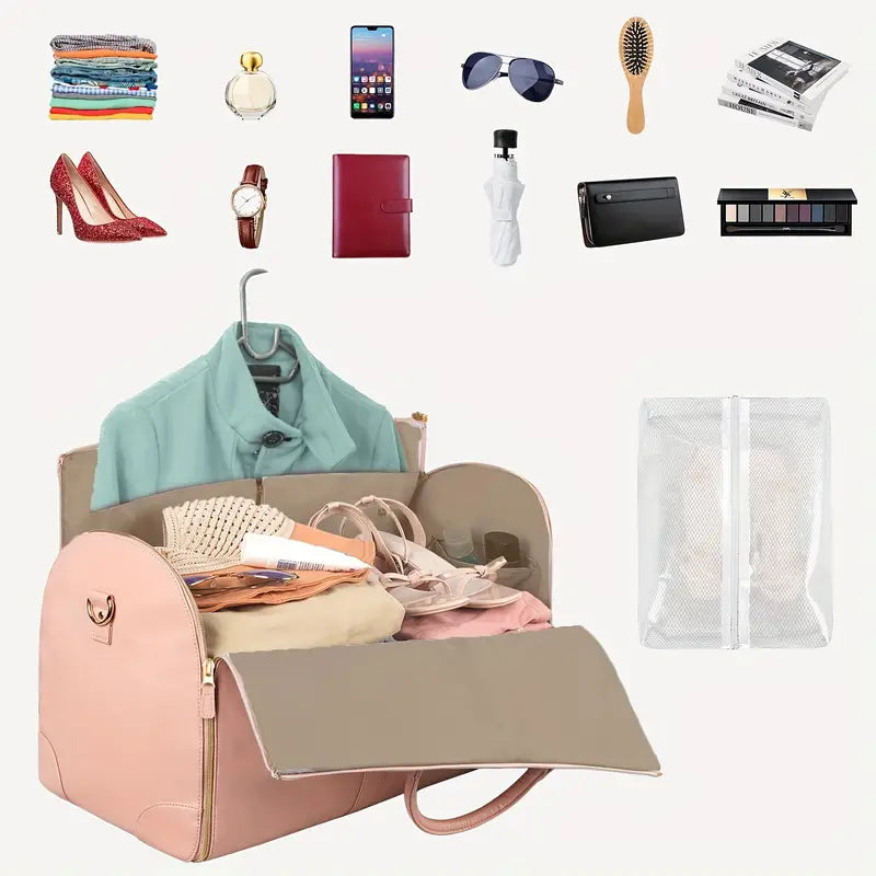 Maleta plegable para viajes + Organizador de zapatos