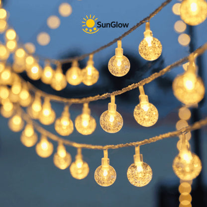 SunGlow™ Luces Solares para Exteriores ¡SÚPER OFERTA! 7.5 Metros 50 luces
