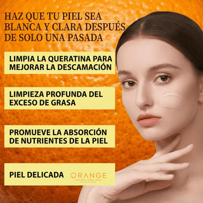 ORANGE™ Exfoliante Rostro y Cuerpo Aclarador de Manchas