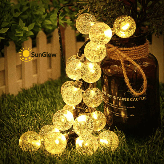 SunGlow™ Luces Solares para Exteriores ¡SÚPER OFERTA! 7.5 Metros 50 luces