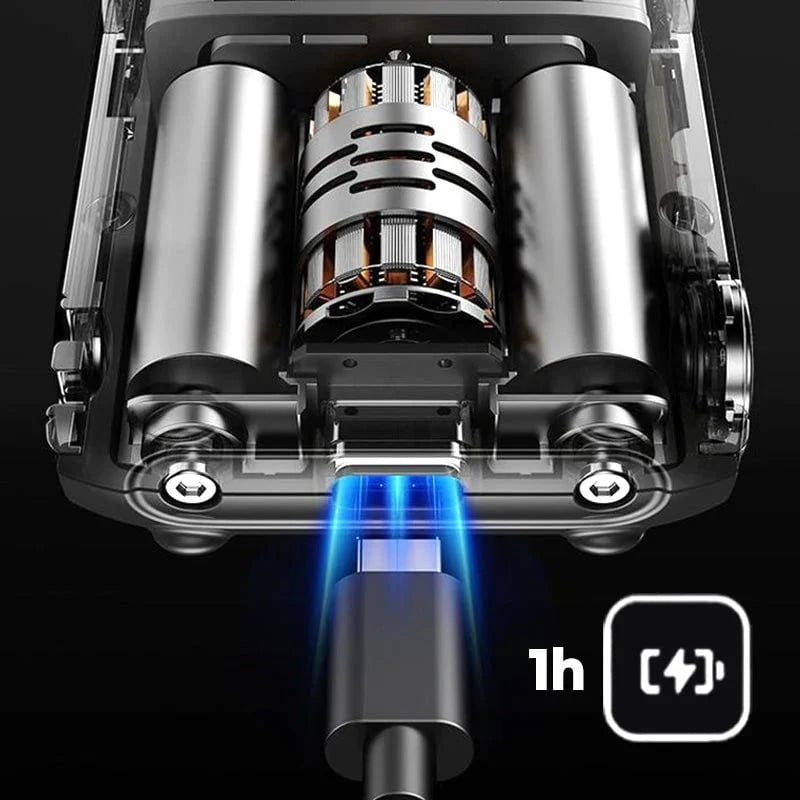 Miniafeitadora eléctrica para hombre | Regalo perfecto - ¡Consigue tu afeitado perfecto!