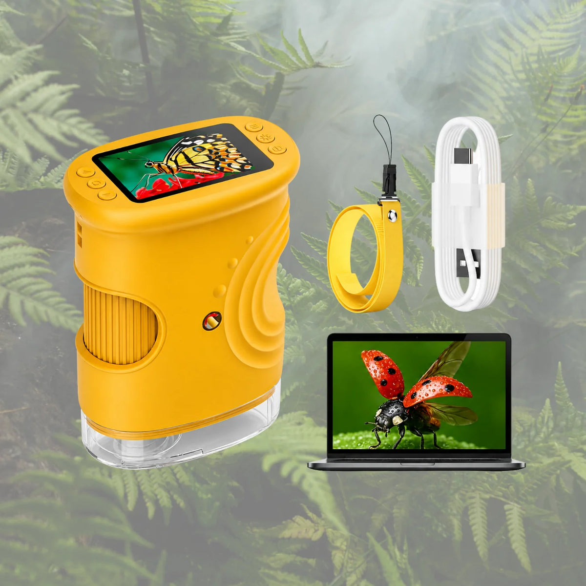 ExploraVisor™ – Kit de aprendizaje de microscopio para niños