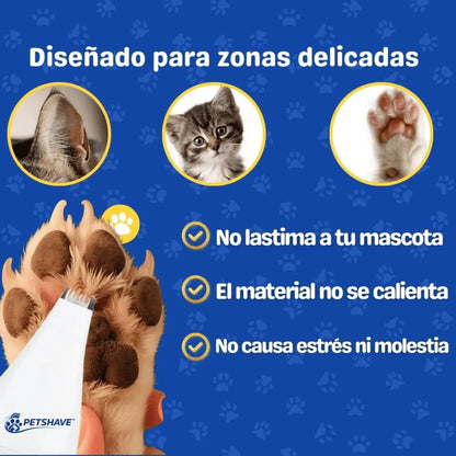 PETSHAVE™ Maquina Recorta Pelos para Mascotas