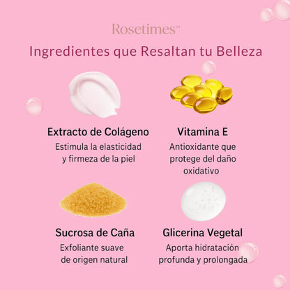 Rosetimes™ Bálsamo Facial Hidratante Antiarrugas, Piel sin Imperfecciones