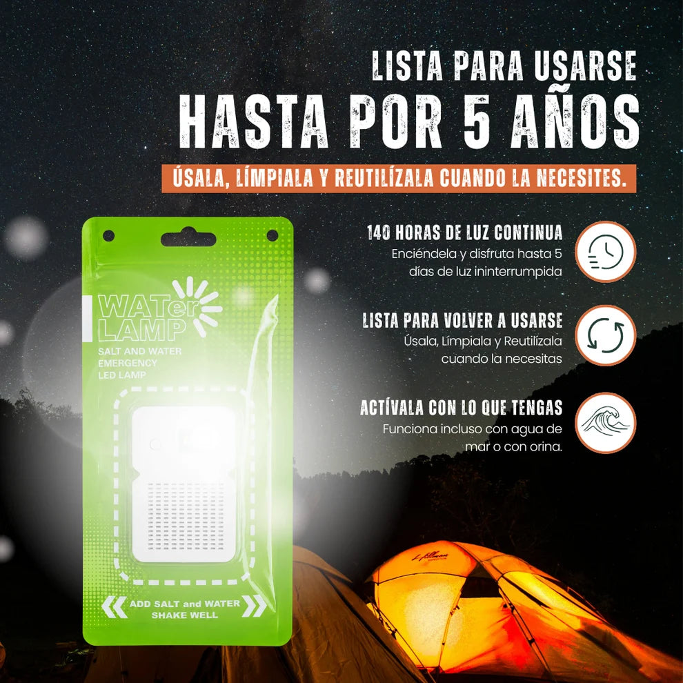 AquaLux™ | Lámpara de Emergencia