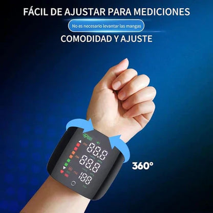 Monitor de presión digital con voz para información de resultado
