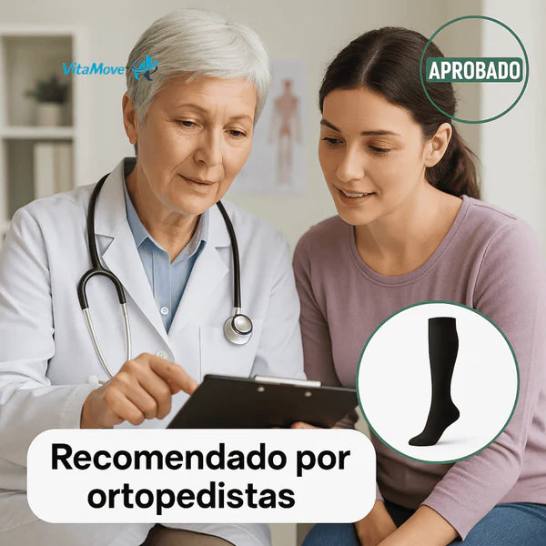 VitaMove™ – Medias de Compresión Graduada para Circulación y Alivio Diario Pack 2X1