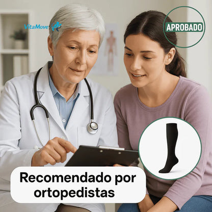 VitaMove™ – Medias de Compresión Graduada para Circulación y Alivio Diario Pack 2X1