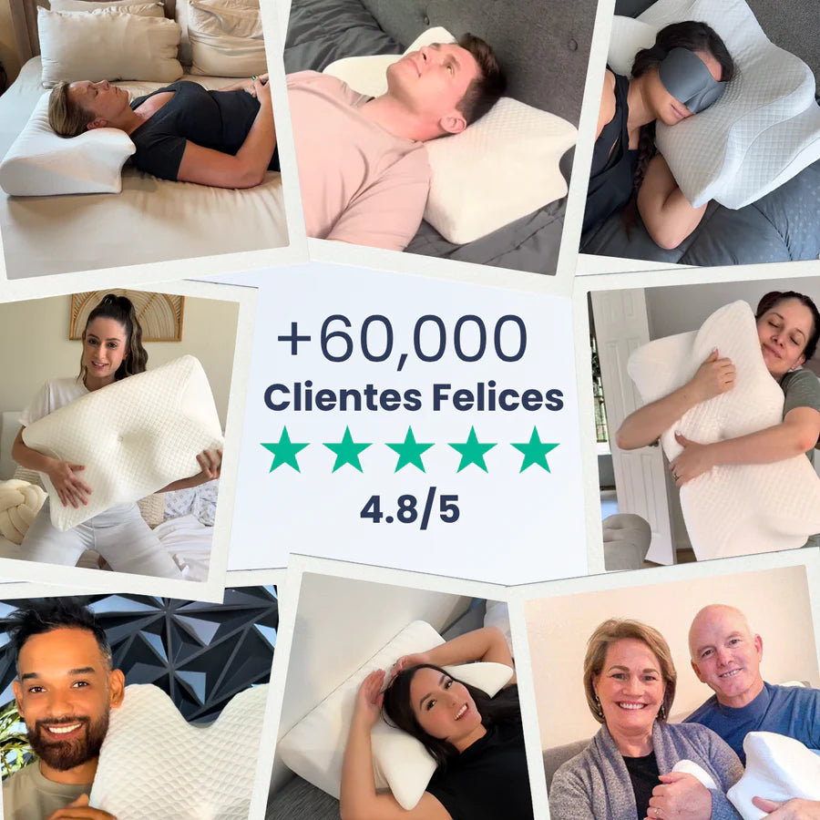 💤 Almohada Cervical 😴 Duerme mejor, despierta sin dolor
