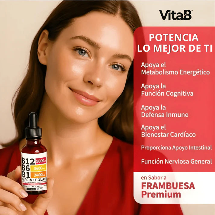 VitaB™ Complejo B Triple Acción Máxima Energía y Enfoque