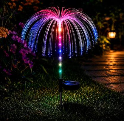 ¡LLEVA 2x1! Ilumina tu jardín a lo grande con estas luces de 1 metro de alto. Sin extensiones, sin cables y sin subir el recibo de luz.