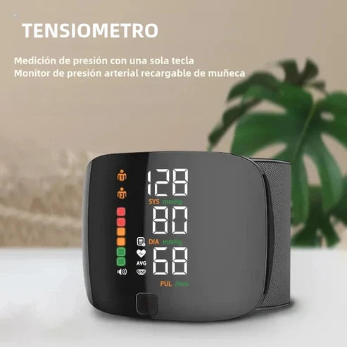 Monitor de presión digital con voz para información de resultado