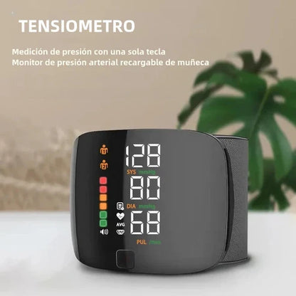 Monitor de presión digital con voz para información de resultado