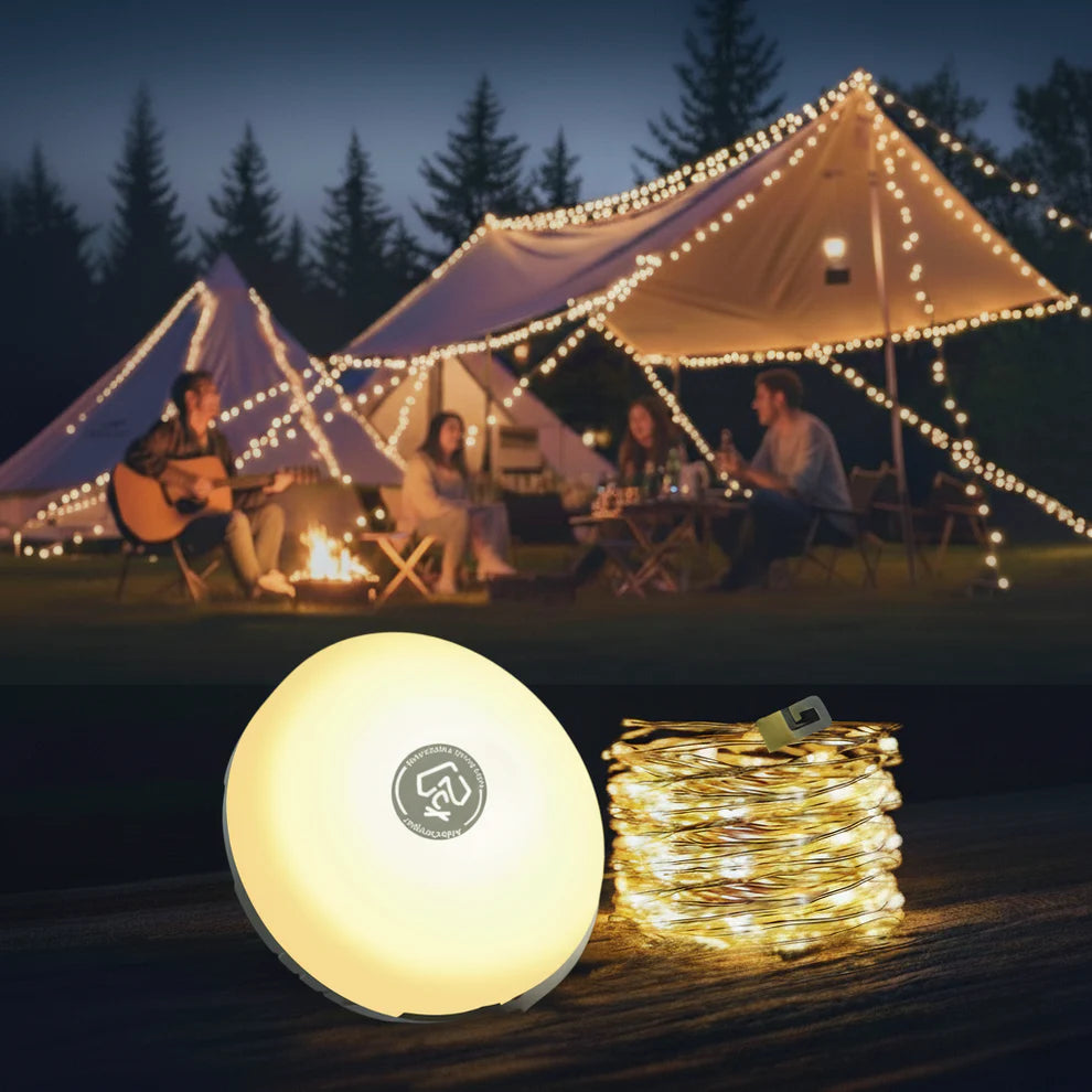 GlowMate™ Linterna y Luces en Serie 4 en 1