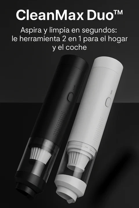 CleanMax Duo™ Aspiradora de mano sin cable 2 en 1