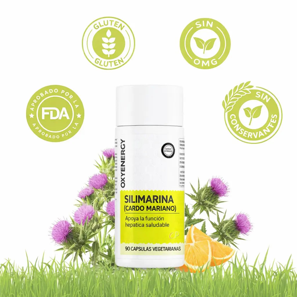 Siéntete más ligero, vive con más vitalidad con el cardo mariano ACGVA™