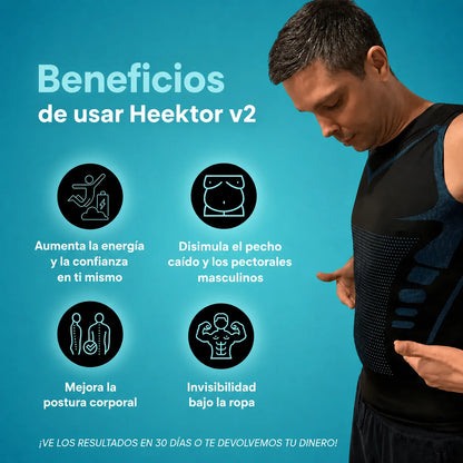 Heektor™ V2 | Siente el poder de la autoconfianza, la energía y el control sobre tu figura.