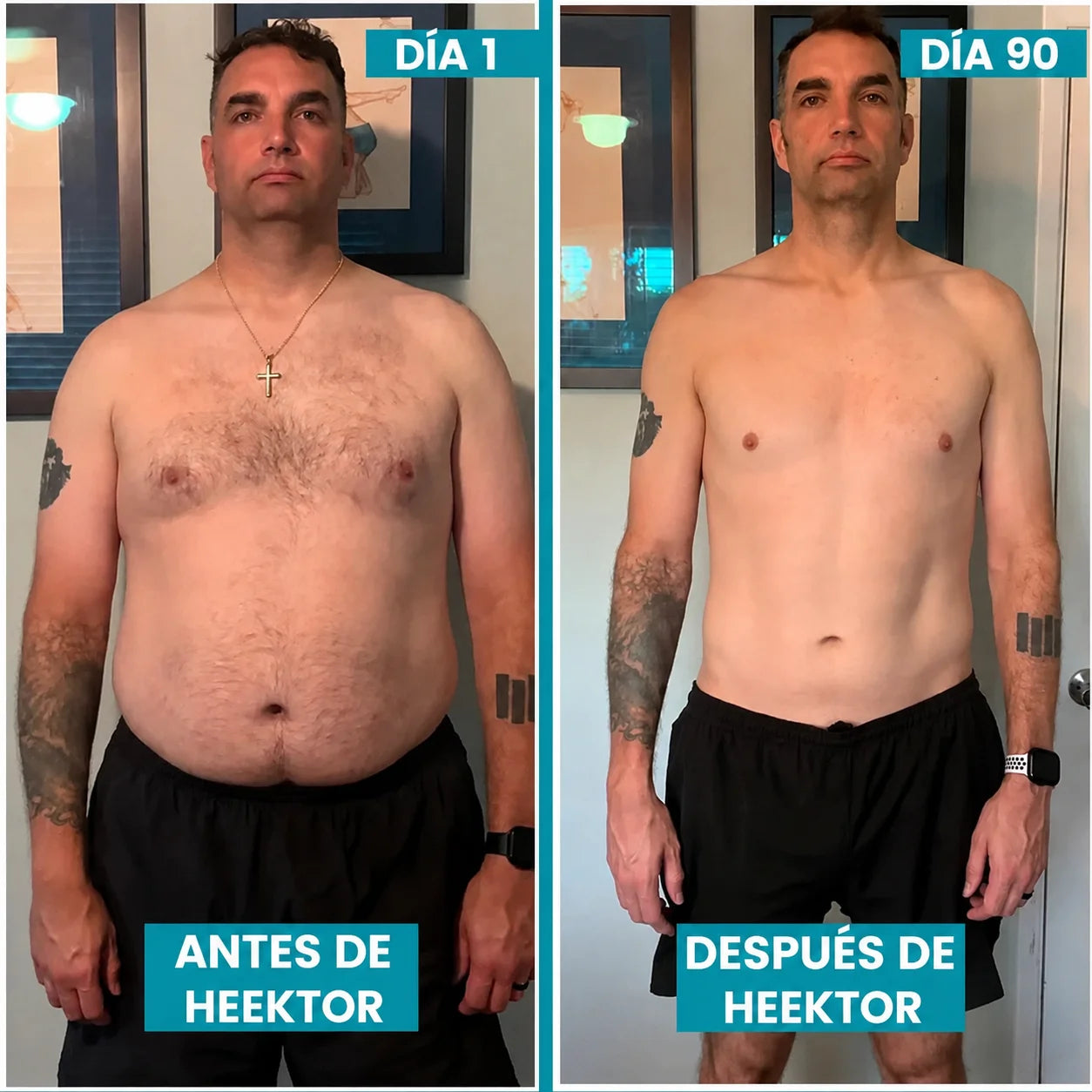 Heektor™ V2 | Siente el poder de la autoconfianza, la energía y el control sobre tu figura.
