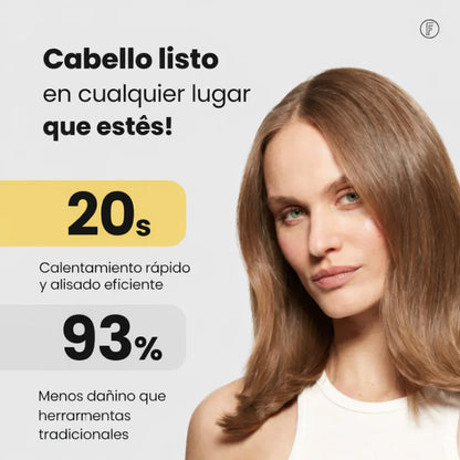 Cepillo alisador portátil - BeautyMax Pro®