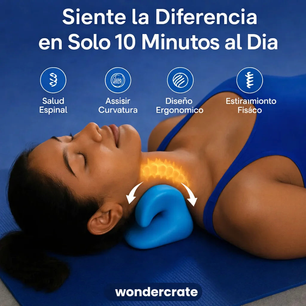 Almohada de tracción cervical