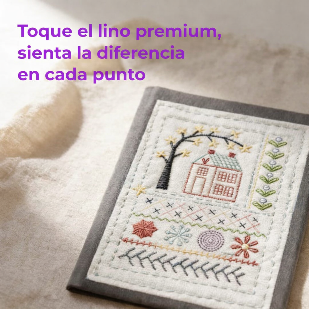 BordArte: un libro de bordado sobre tela que enseña 86 puntadas y transforma tu tiempo libre en piezas hechas a mano que parecen salidas de un estudio profesional.