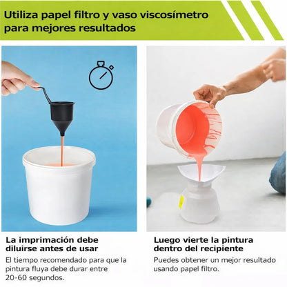 Pulverizador de pintura inalámbrico de alta presión con 2 baterías