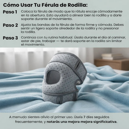 Detenga el dolor, la hinchazón y la rigidez de la rodilla en pocos días o le devolvemos su dinero