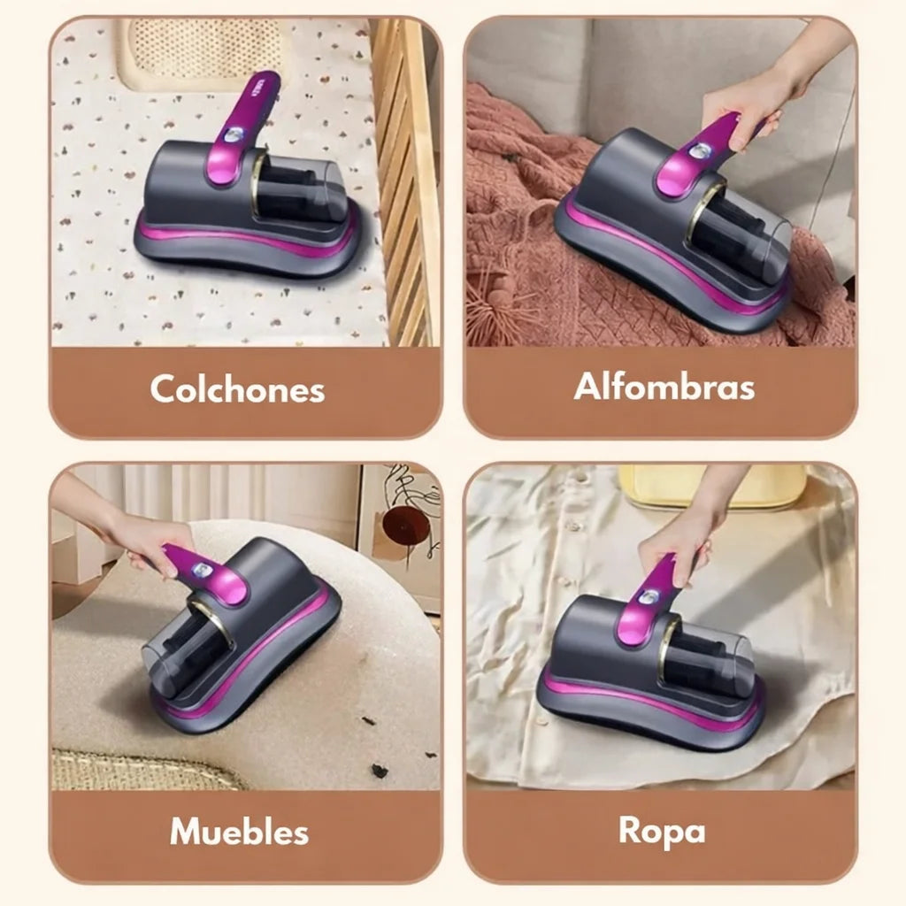 Disfrute de una limpieza sin esfuerzo para sus muebles, colchones y alfombras.