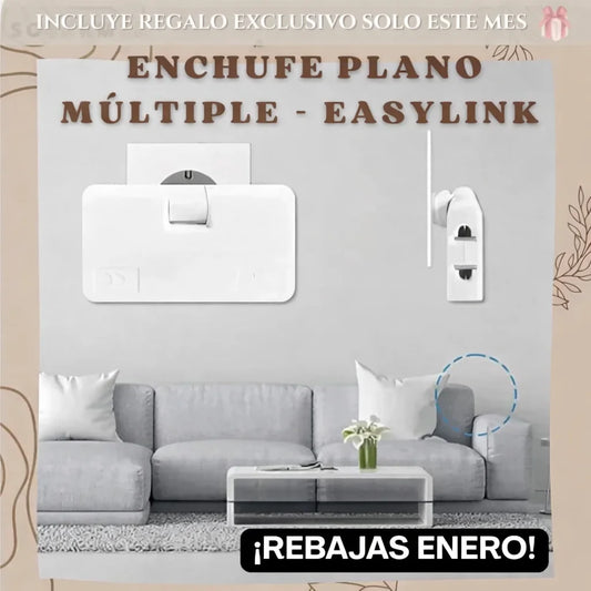 Enchufe Múltiple Plano - EasyLink™