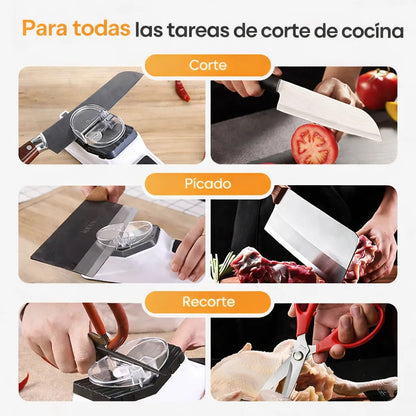 Afilador de cuchillos eléctrico: la forma más fácil de afilar