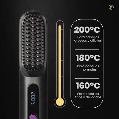 Cepillo alisador portátil - BeautyMax Pro®