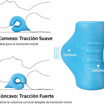 Almohada de tracción cervical