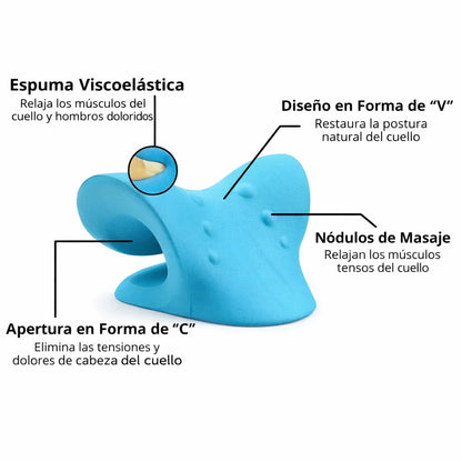 Almohada de tracción cervical