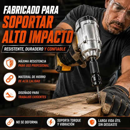 ADAPTADOR IMPACTO PRO Convierte tu llave de impacto en una herramienta multifuncional