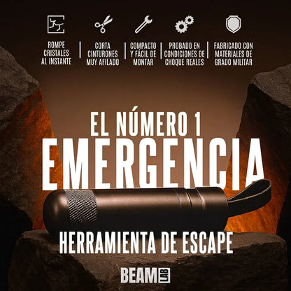 Martillo de seguridad | Herramienta de escape de emergencia para automóviles