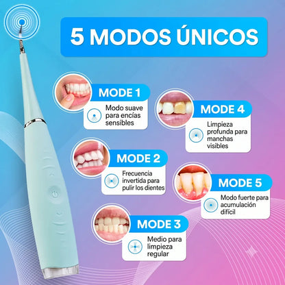 Recupera una sonrisa sin manchas — sin ir al dentista