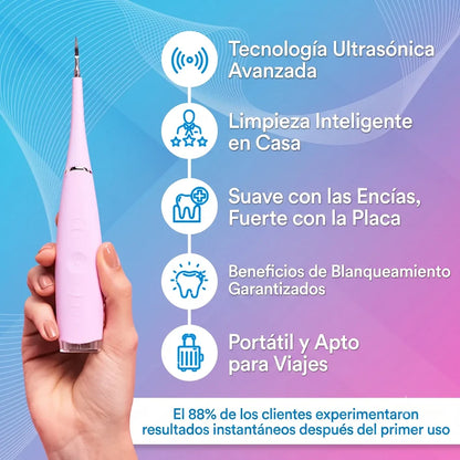 Recupera una sonrisa sin manchas — sin ir al dentista