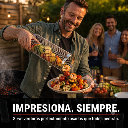 BBQMaster™ | Asa verduras como un profesional, sin que se caiga nada.