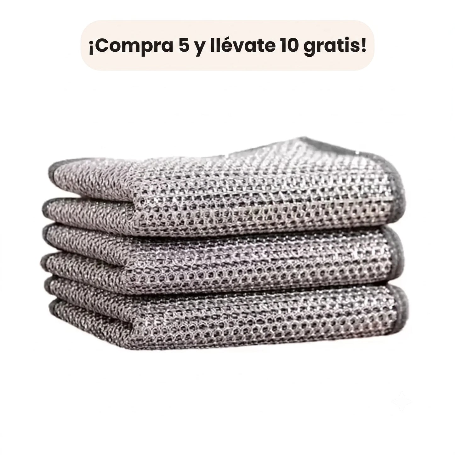 LimpiaFacil | Resistente y sin arañazos para cualquier tarea de limpieza | COMPRA 5 Y LLÉVATE 10 GRATIS
