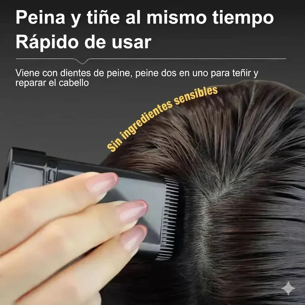 Tinte para peines de cabello resistente al agua y al sudor
