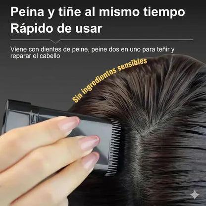 Tinte para peines de cabello resistente al agua y al sudor