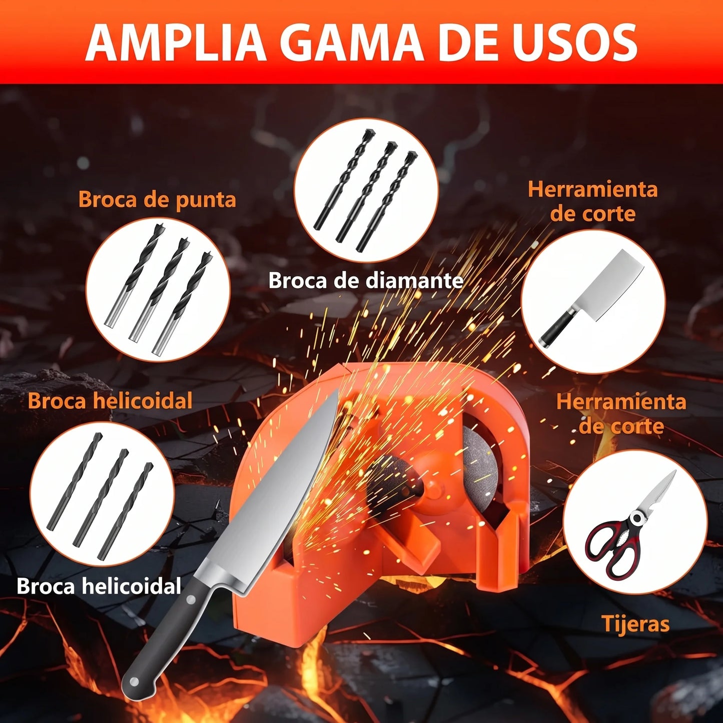 SharpEdge Pro™ - Afilador de brocas profesional