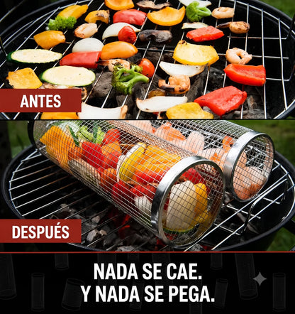 BBQMaster™ | Asa verduras como un profesional, sin que se caiga nada.